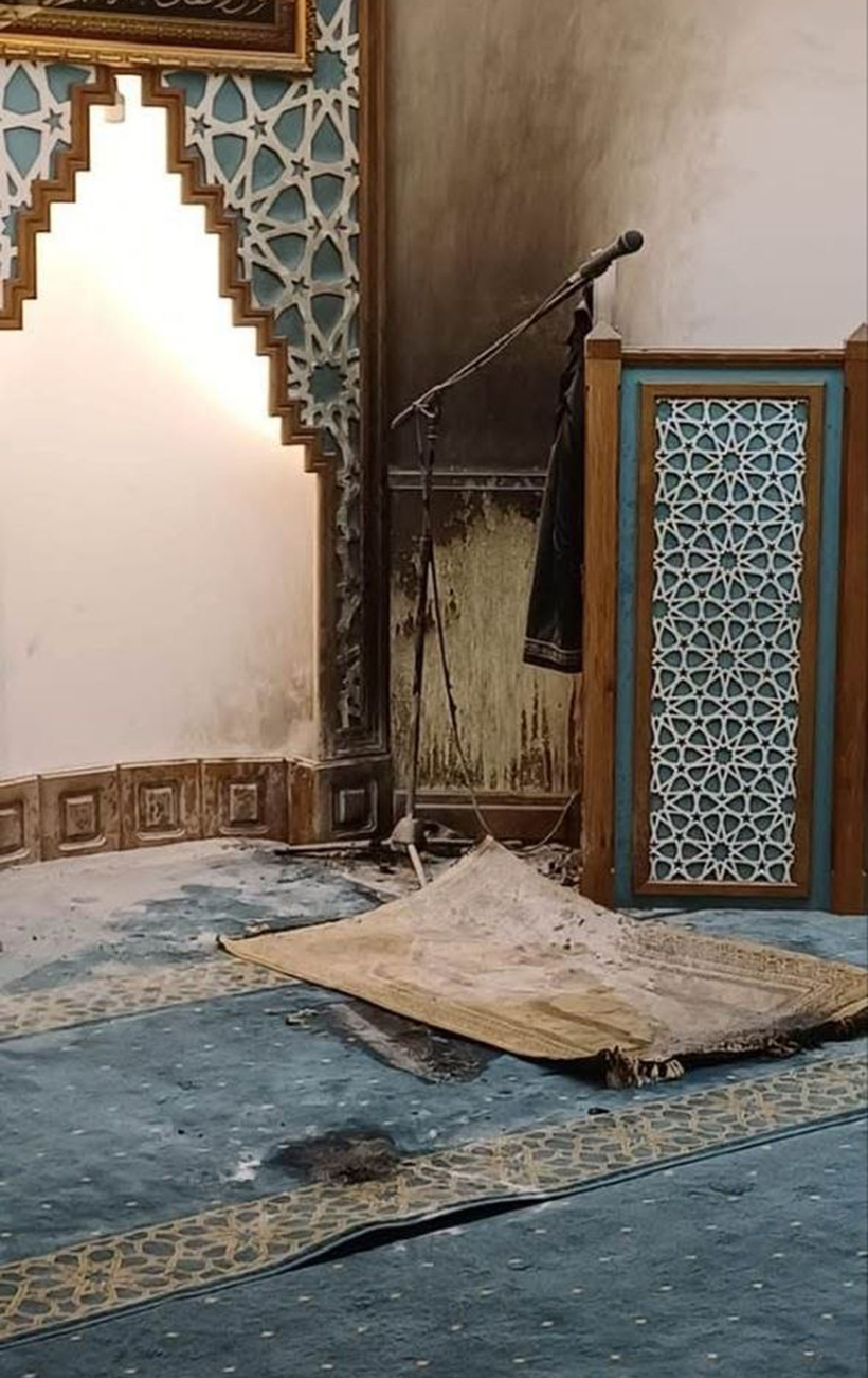 У Львові намагалися підпалити мечеть "коктейлями Молотова" (фото)